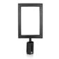 FB116 Removable Black Stanchion Top Sign Frame for FB109