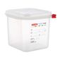 T984 Polypropylene 1/6 Gastronorm Food Storage Container 2.6Ltr (Pack of 4)
