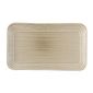 FS810 Harvest Norse Linen Organic Rect Plate 269x160mm (Pack of 12)