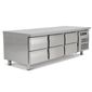 SNC3-DRW 317 Ltr 6 Drawer Stainless Steel Refrigerated Chef Base