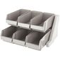 Versa 6RS6480 Condiment Dispensing Rack with 6 Bins