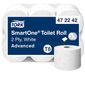 SmartOne CD507 Toilet Rolls White T8 2-Ply 207m (Pack of 6)