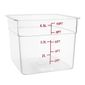 CF022 Polycarbonate Square Storage Container 5.5Ltr