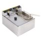 P107 2 x 3 Ltr Electric Countertop Twin Tank Fryer (2 x Baskets)