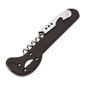 CB019  Waiter's Friend Corkscrew with Foil Cutter Black