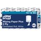 CL128 Centrefeed Wiping Paper Plus White M2 2-Ply 159.95m (Pack of 6)