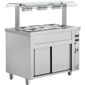 MRV711 1105mm Wide Ambient Cupboard With Wet Well & Bain Marie Top