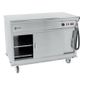 MSF9 990mm Wide Mobile Hot Cupboard With Plain Top