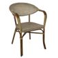 Faux Wicker Outdoor Armchairs - GJ767