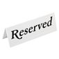 L988 Plastic Reserve Signs (Pack of 10)