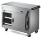 Panther P6P3 1205mm Wide Mobile Hot Cupboard With Plain Top