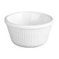 Kristallon T839 Melamine Fluted Ramekins White 89mm (Pack of 12)