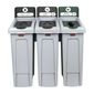 Slim Jim DY080 Three Stream Recycling Station 3 x 87 Ltr
