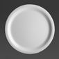 Kristallon CB671 Melamine Narrow Rimmed Plates 229mm (Pack of 12)