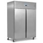 KXF1200 Medium Duty 1200 Ltr Upright Double Door Stainless Steel Freezer