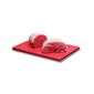 E7862 Polyethylene Chopping Board Red 610x440x20mm