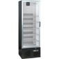 ZXS10 280 Ltr Upright Single Glass Door Black Bar Bar Bottle Cooler
