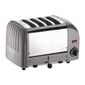 40349 4 Slice Vario Metallic Silver Toaster