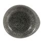 Studio Prints Raku DY943 Round Dish Quartz Black 185mm (Pack of 12)