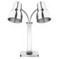 JA869 Carving Station Double Heat Lamp Stainless Steel Finish