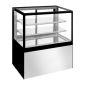 U-Series UA060 900mm Wide Flat Glass Patisserie Serve Over Counter Display Fridge