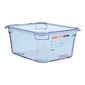 GP585 ABS Food Storage Container Blue 1/2GN 150mm