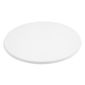 GL972 Pre-drilled Round Tabletop White 800mm