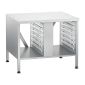 60.31.086 6-1/1 & 10-1/1 Combination Oven Stand II (Static) with mounting rails, side panels & top panel
