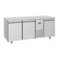 U-Series UA072 474 Ltr 3 Door Stainless Steel Refrigerated Prep Counter