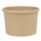 FA366 Recyclable Kraft Microwavable Soup Cups 225ml / 8oz (Pack of 500)