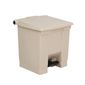 L380 Step On Pedal Bin Beige 30.5 Ltr