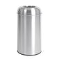 GK972 Stainless Steel Open Lid Bullet Bin 40 Ltr