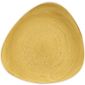Super Vitrified Stonecast CY738 Triangular Plate Mustard 265mm (Pack of 12)