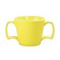 DW149 Double Handle Mugs Yellow 300ml (Pack of 6)