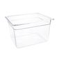 U231 Polycarbonate 1/2 Gastronorm Container 200mm Clear