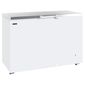 GM400SS 385 Ltr White Chest Freezer With Stainless Steel Lid