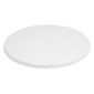 GG645 Pre-drilled Round Tabletop White 600mm