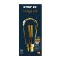 FW527 320 Lumens Pear Golden Light Bulb Crystalite Antique LED ST64 BC 4W