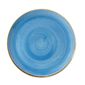 DF764 Round Coupe Plates Cornflower Blue 288mm