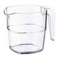 CH928 Polycarbonate Pitcher Transparent 1Ltr