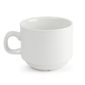 Linear U084 Stacking Tea Cups 200ml (Pack of 12)