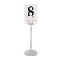 P343 Stainless Steel Table Number Stand 205mm