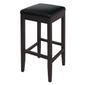 GG648 Faux Leather High Bar Stools Black (Pack of 2)