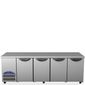 Opal HO4U-SS 715 Ltr 4 Door Stainless Steel Refrigerated Prep Counter