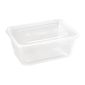 DM183 Plastic Microwavable Containers with Lid Large 1000ml (Pack of 250)
