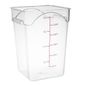 DP130 Polycarbonate Square Measuring Container 20Ltr
