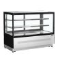 LPD1700F 1705mm Wide Flat Glass Patisserie Serve Over Counter Display Fridge