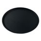 CZ494 Non-Slip Round Tray Black 280mm