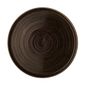 CX647 Stonecast Patina Walled Plates Iron Black 260mm (Pack of 6)