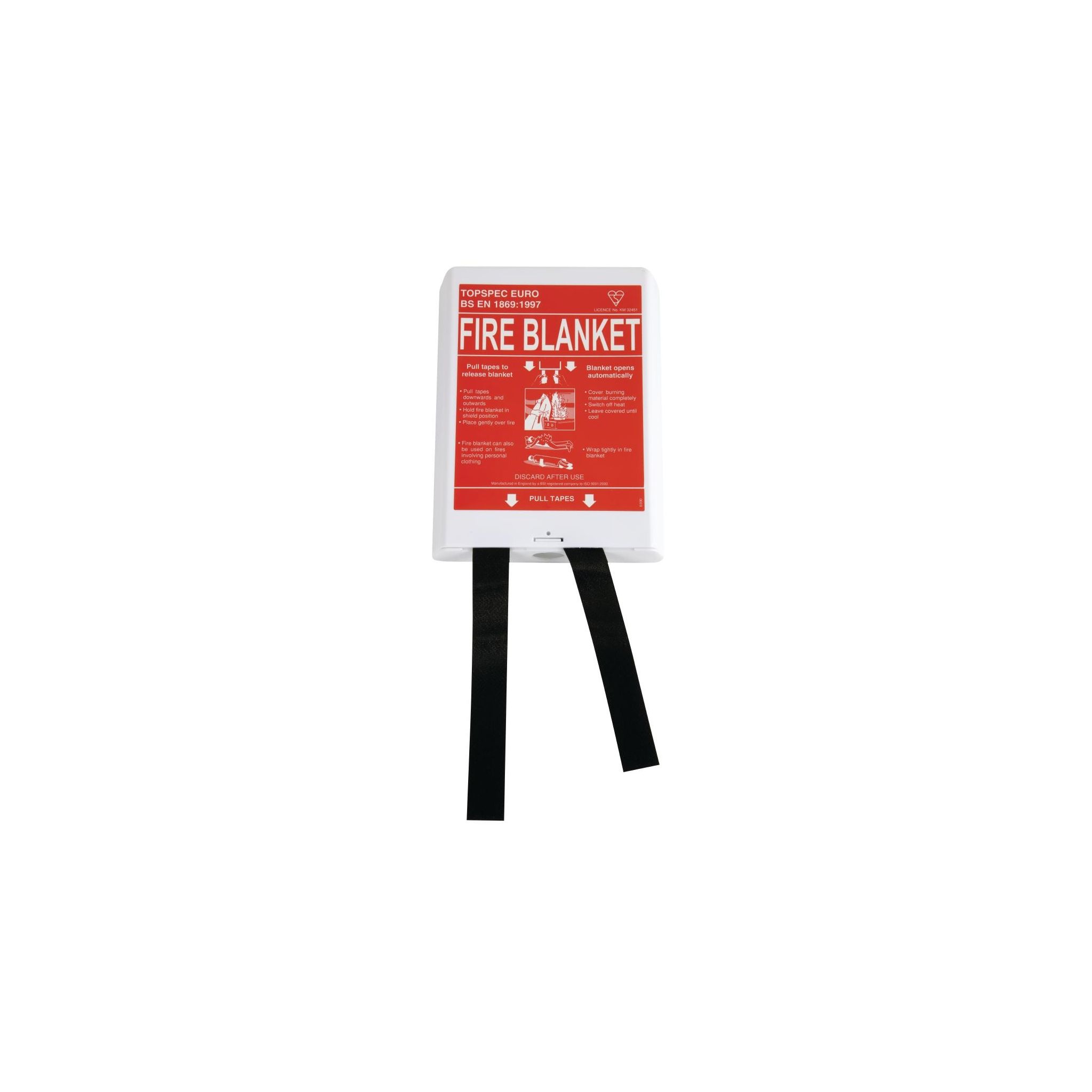 Non Branded L973 Quick Release Fire Blanket 1m x 1m